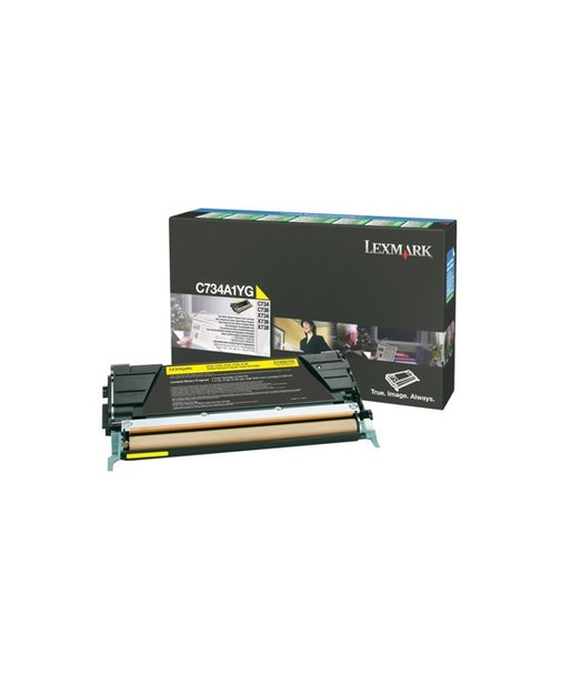 LEXMARK C734A1Yg Toner LEXC734A1YG