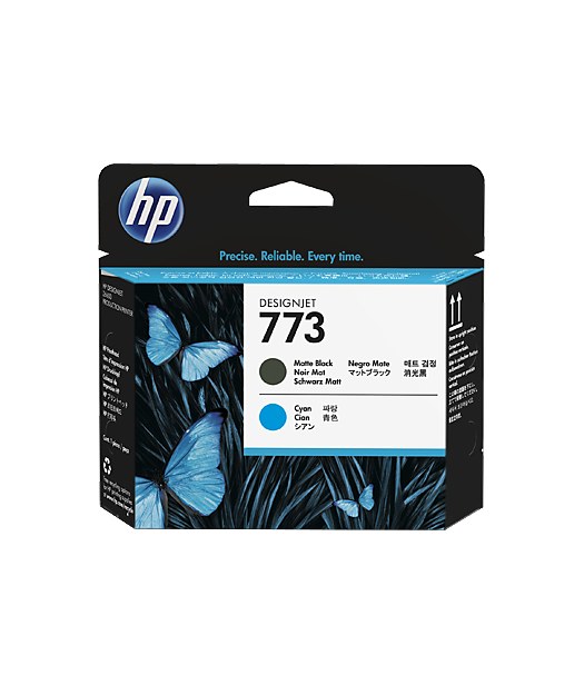 HP C1Q20A Mat Black/Cyan Designjet Baskı Kafası (773) C1Q20A