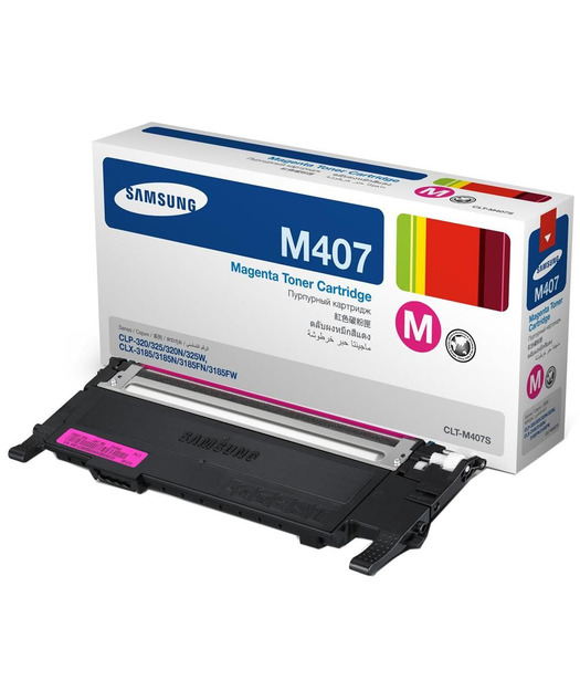 SAMSUNG CLT-M407S Magenta Toner (1K sayfa) SAM23009