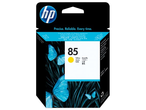 HP C9422A Designjet30/30n/130nr/30gb/130gb serileri için Sarı Baskı Kafası