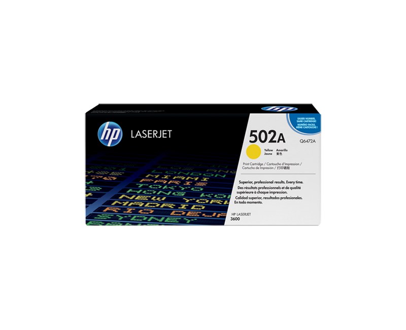 HP Q6472A  Q6472A SARI RENKLİ LAZER TONER