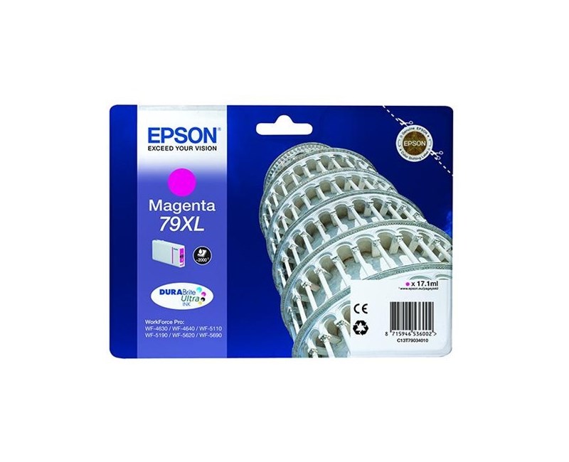 EPSON C13T79034010 Kırmızı Mürekkep Kartuş (79XL)