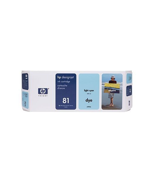 HP C4934A Light Cyan Mürekkep Kartuş (81) C4934A