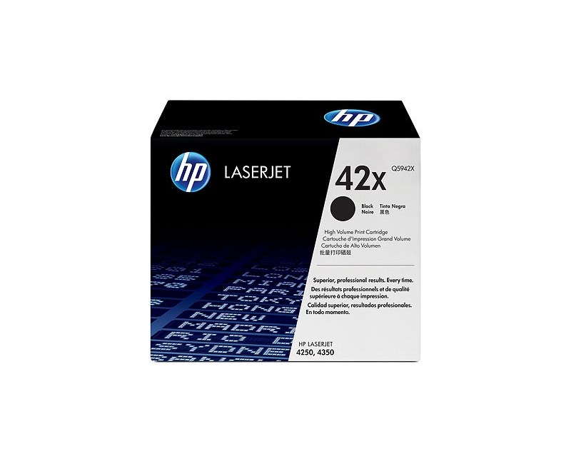 HP 42X-Q5942X Orijinal Toner Yüksek Kapasiteli Resim-2