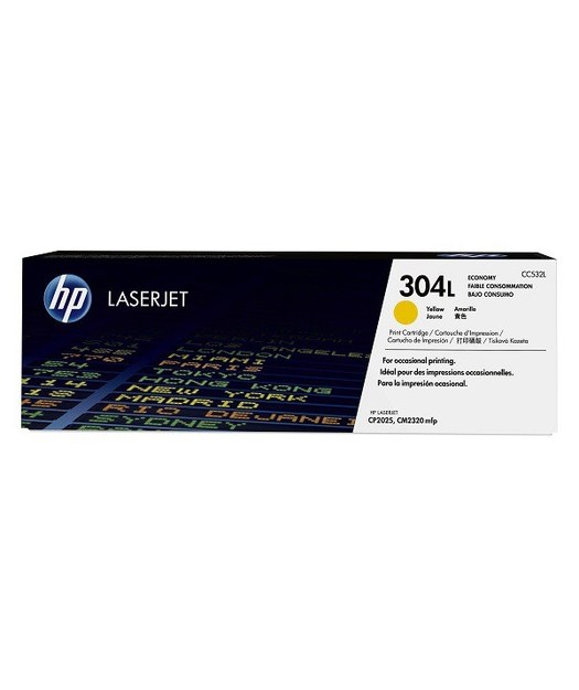 HP CC532L Yellow Toner Kartuş (304L) CC532L