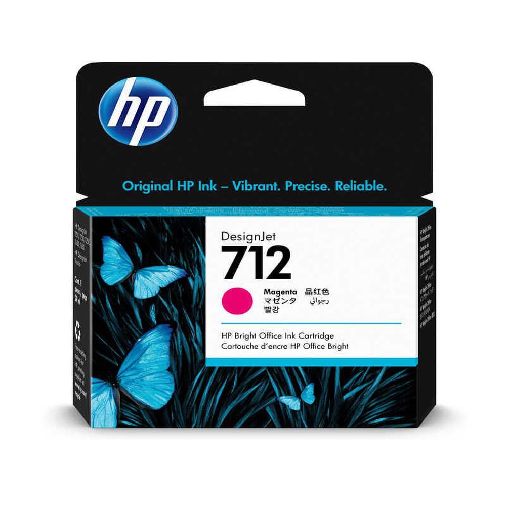 HP 3ED68A (712) KIRMIZI MUREKKEP KARTUS