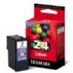 LEXMARK Z1400 Z1410 1420x3530 3550-185 SAYFA RENKLİ KARTUŞ (24A) 18C1624E