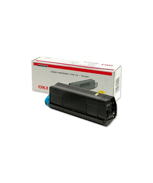 OKI C5100-5300-Y Toner (42127488) 20156