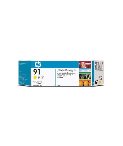 HP C9485A Yellow Mürekkep Kartuş (91) C9485A
