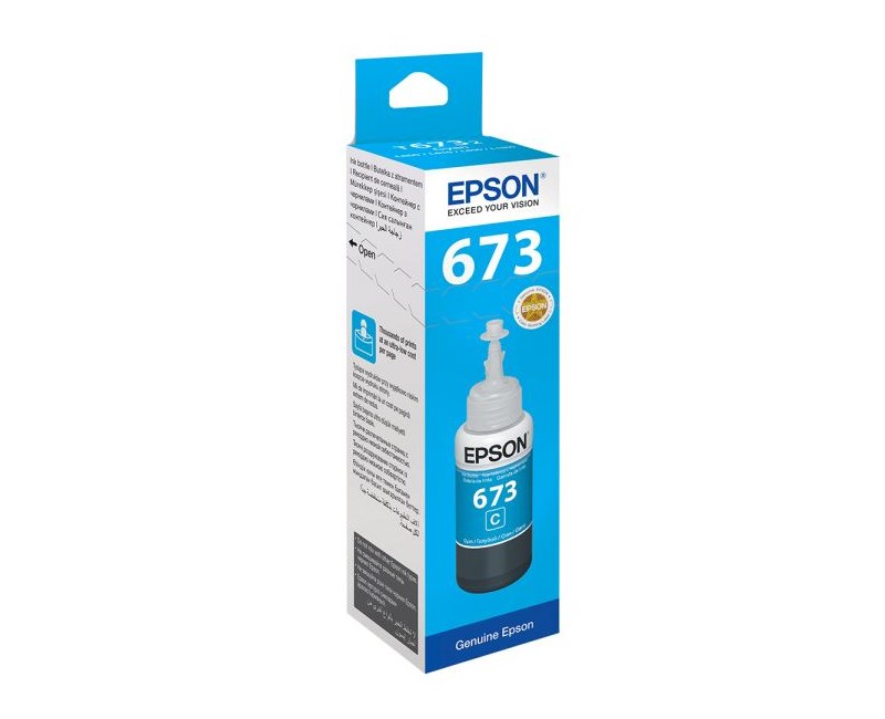 EPSON C13T67324A Mavi 70ml-L800 KARTUŞU (Tanklı)