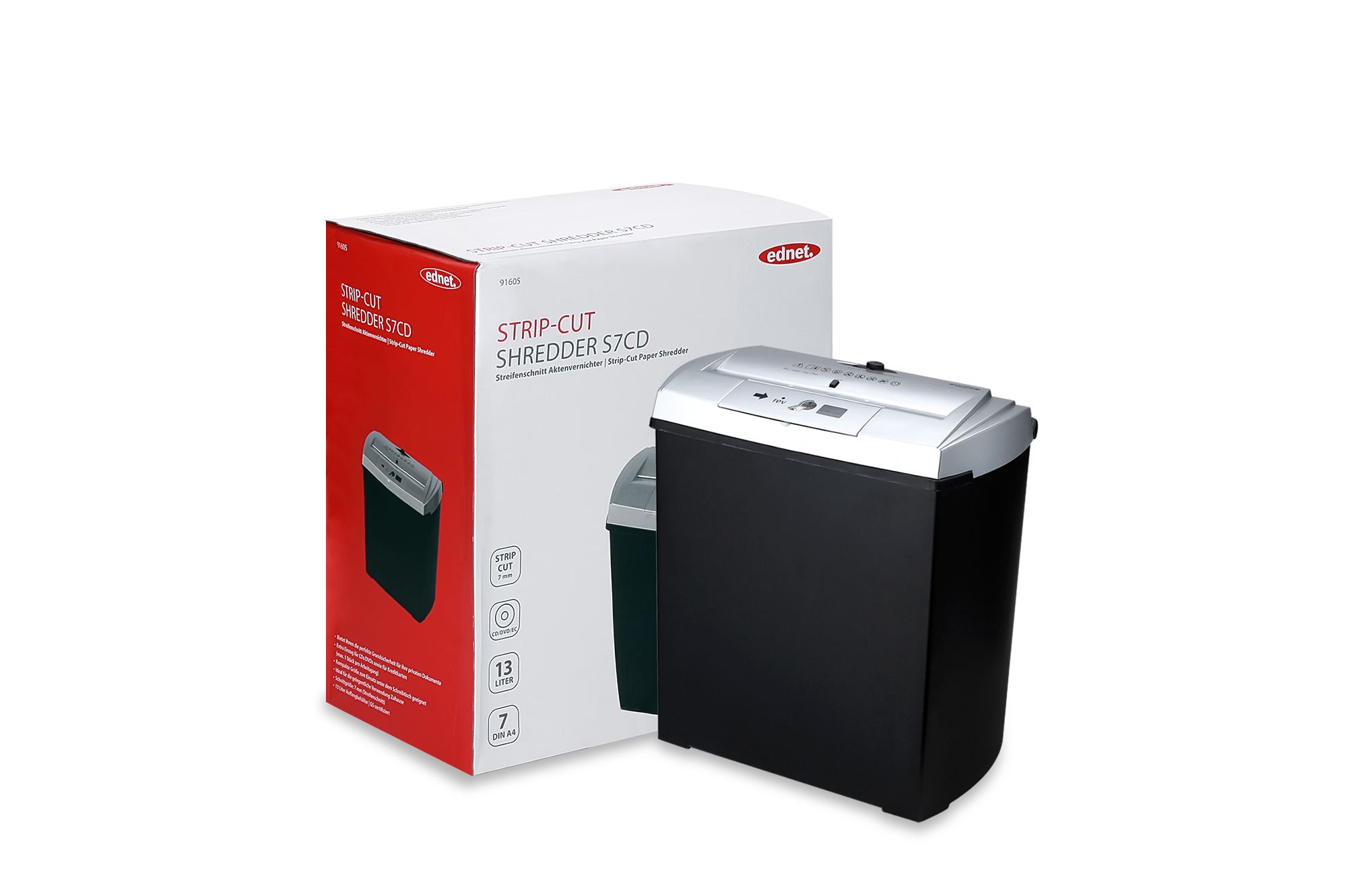 EDNET ed-91605  kağıt öğütücü s7cd