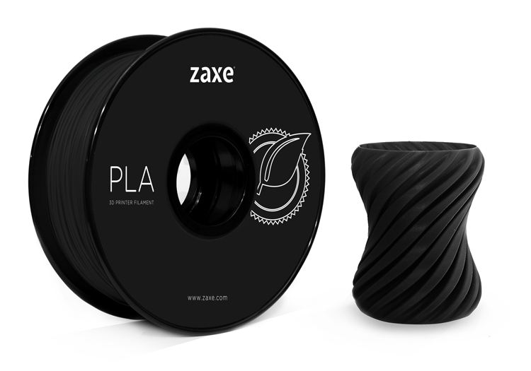 ZAXE PLA SIYAH FILAMENT 330M 800gr -PLA-SIYAH