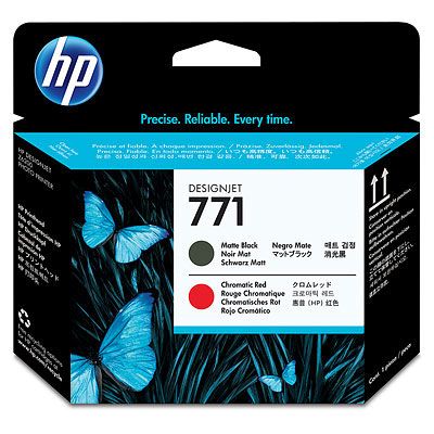 HP CE017A NO 771 MAT SİYAH-KIRMIZI BASKI KAF.