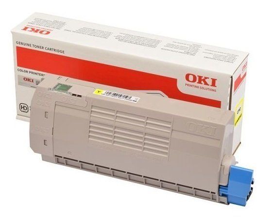 OKI 46490605 TONER-Y-C532/MC573-6K SARI TONER/C532/C542/MC563/MC573/6.000 SAYFA