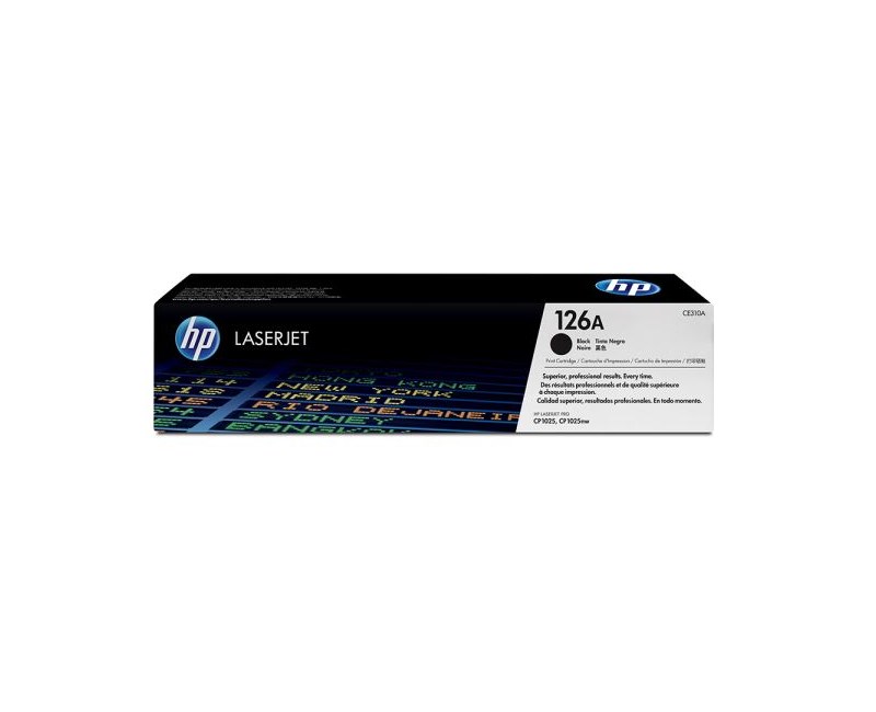 HP CE310A (126A) Siyah Orjinal Toner Resim-2