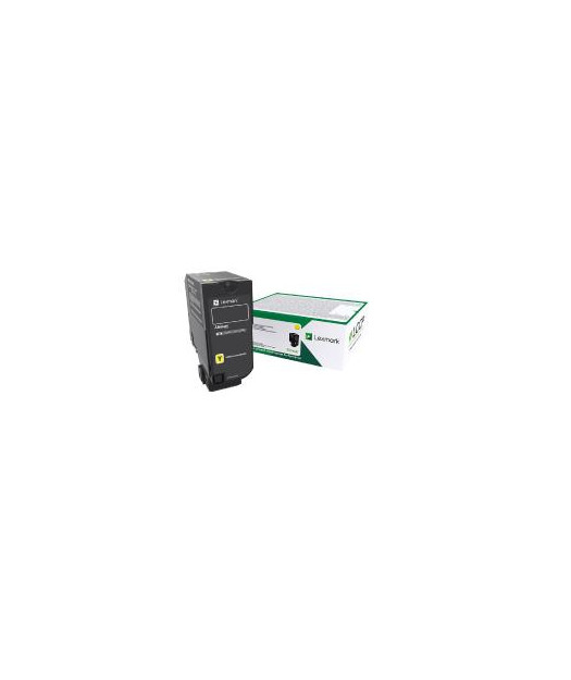LEXMARK 74C50Y0 CS720, CS725, CX725 Yellow Return Programme Toner Cartridge 74C50Y0