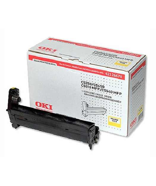 OKI C5250-Y Drum (42126670) 23049