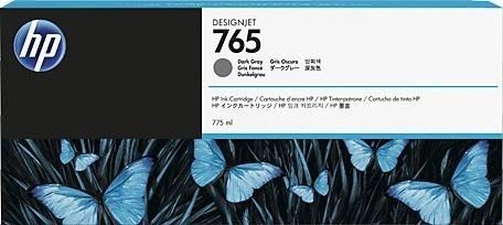 HP F9J54A 765 775-ml Dark Gray Designjet Ink Cartridge