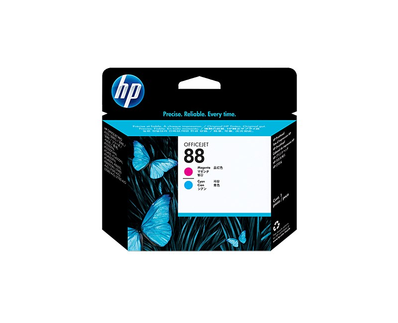 HP C9382A NO 88, Kırmızı ve Mavi Kafa Kartuşu