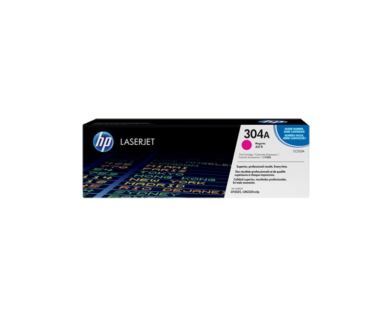 HP 304A-CC533A Kırmızı Orjinal Toner