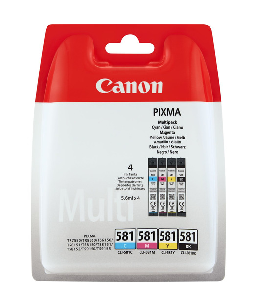 CANON CLI-581 C/M/Y/BK MULTIPACK 2103C004 2103C004