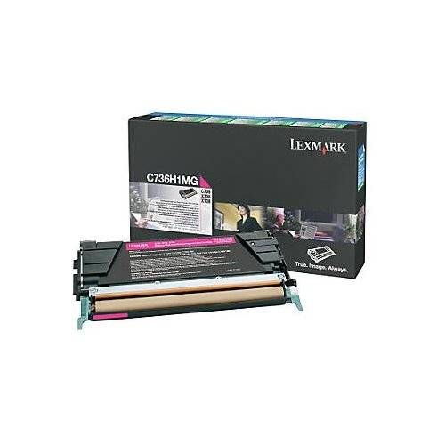 LEXMARK C736H1MG C73X X73X KIRMIZI 10.000 SAYFA TONER