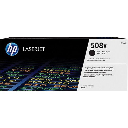 HP 08X-CF360X Siyah Orjinal Toner Yüksek Kapasiteli Resim-1