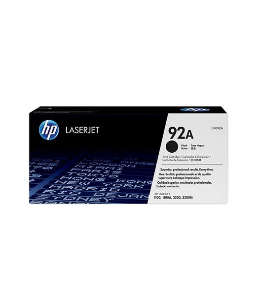 HP C4092A Black Toner Kartuş (92A) C4092A