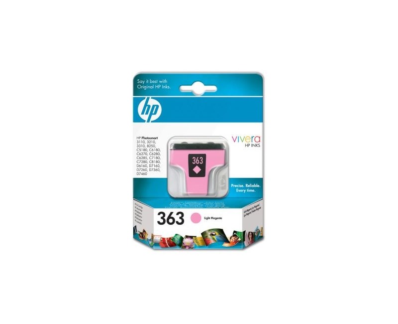 HP C8775EE Açık Kırmızı Mürekkep Kartuş (363)