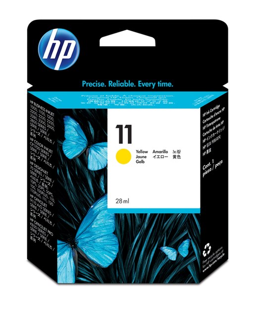 HP C4838A Yellow Mürekkep Kartuş (11) C4838A