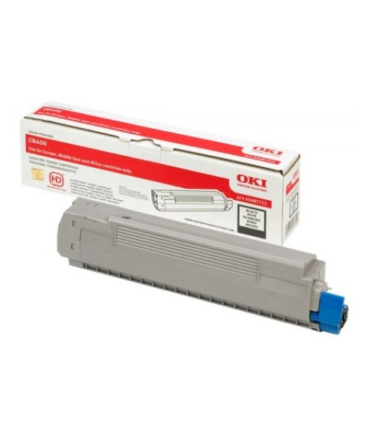 OKI C8600/C8800 Bk Toner (43487724) 23080