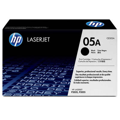 HP 05A-CE505A Orjinal Siyah Toner Resim-1