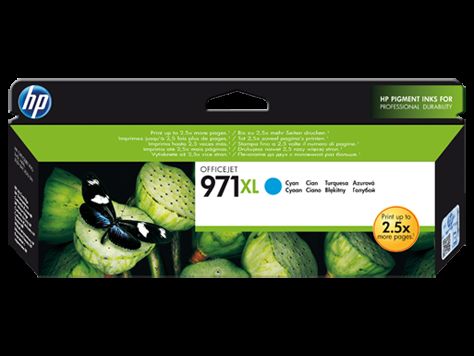 HP CN626A KRT NO 971XL MAVİ
