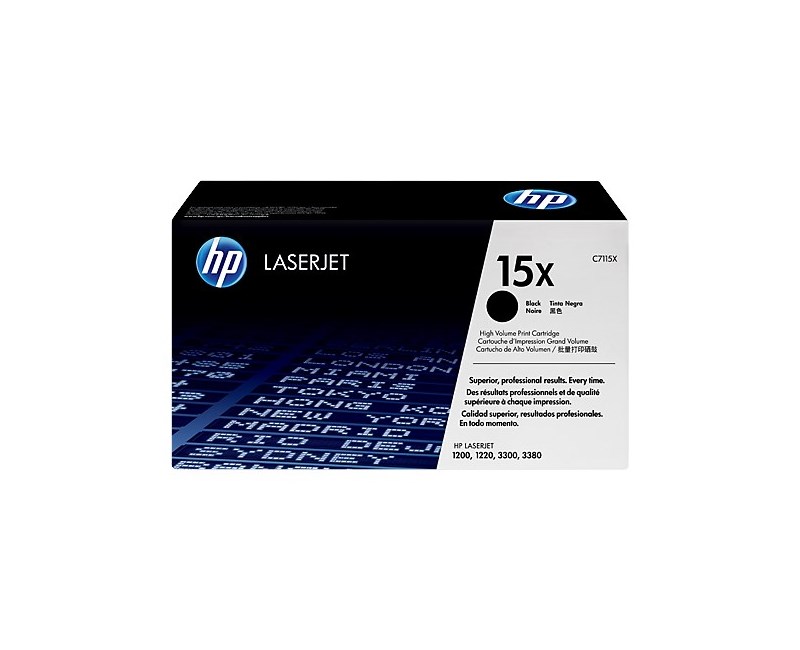 HP C7115X Black Toner Kartuş (15X) C7115X Resim-1