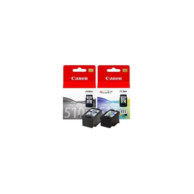 CANON PG-510/CL-511 MÜREKKEP KARTUŞ 2 LI Resim-1