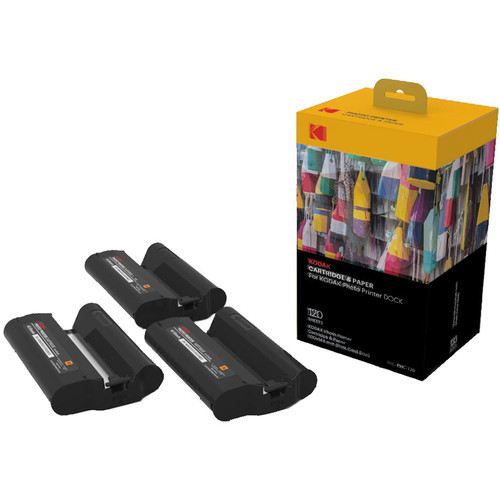 KODAK Wİ-Fİ FOTOĞRAF KARTUŞ & KAĞIT SETİ 120 SAYFA PHC-120-