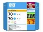 HP CB343A NO 70 MAVİ 2'lı PKT 130MLX2