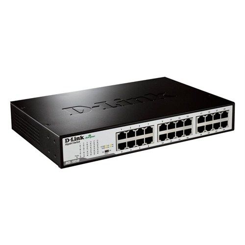DLINK DGS-1024D 24 PORT 10/100/1000 YÖNETİLEMEZ SWITCH BASE-T L2 + dahili PSU