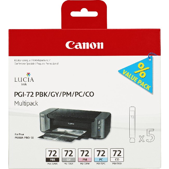 CANON PGI-72 PBK/GY/PM/PC/CO 6403B007
