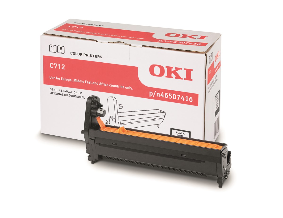 OKI 46507416 EP-CART-K-C712 SİYAH YAZICI GÖRÜNTÜLEME SİLİNDİRİ/C712/30000 SAYFA