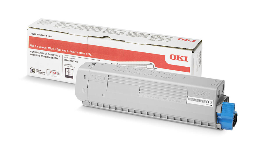 OKI 47095704 TONER-K-C824/C834/C844-5K SİYAH TONER 5000 SAYFA