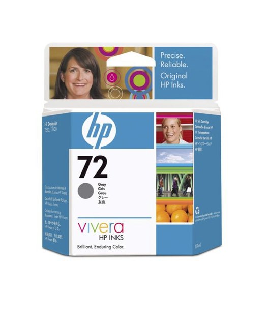 HP C9401A Gray Mürekkep Kartuş (72) C9401A