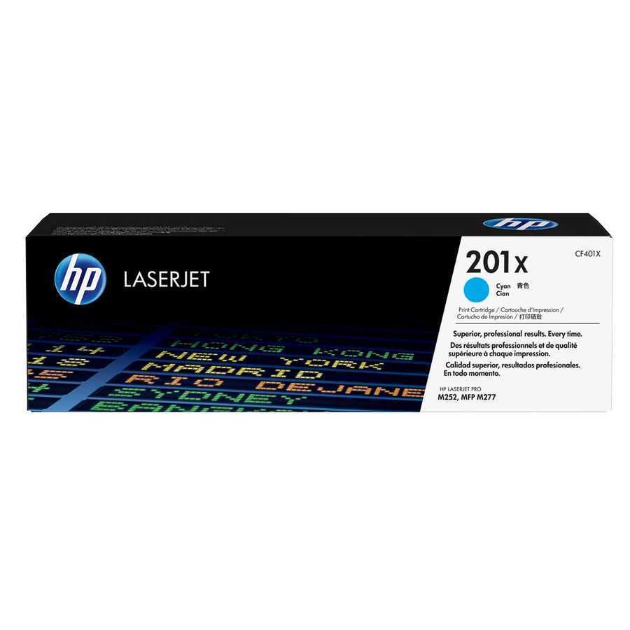 HP 201X-CF401X Mavi Orjinal Toner Yüksek Kapasiteli Resim-1