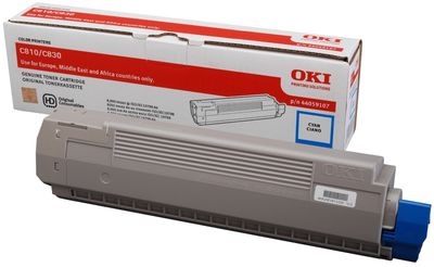 OKI 44059107 MAVI TONER/C810 C830/8000 SAYFA