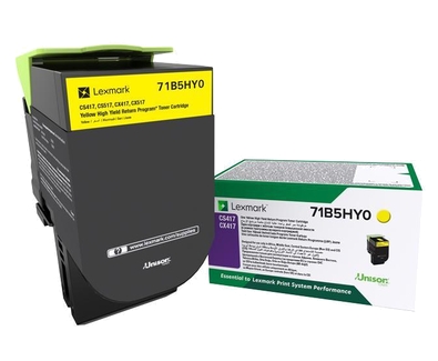 LEXMARK 71B5HY0 CS417/517/CX417/517 3500 SAYFA SARI TONER