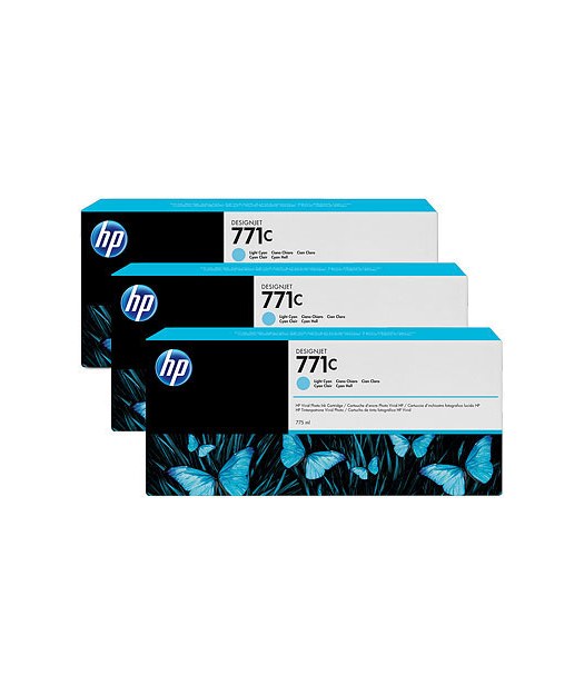 HP B6Y36A Light Cyan Mürekkep Kartuş (771C) B6Y36A