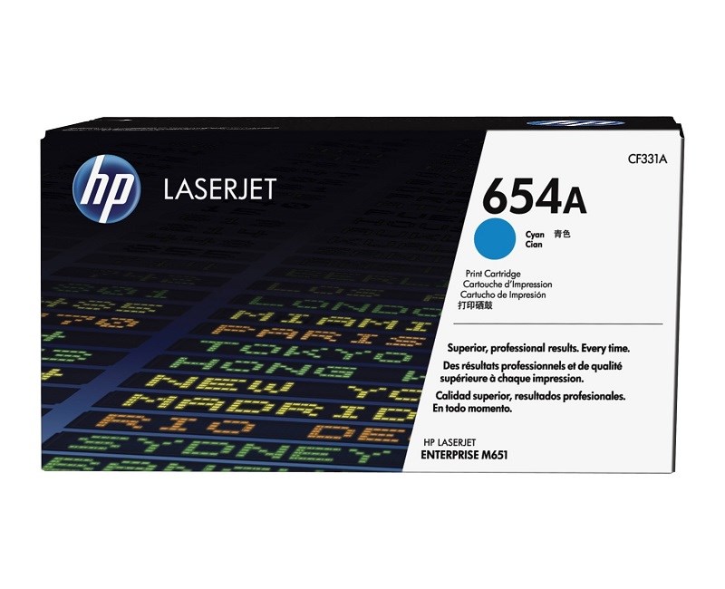 HP CF331A Mavi Toner Kartuş (654A)