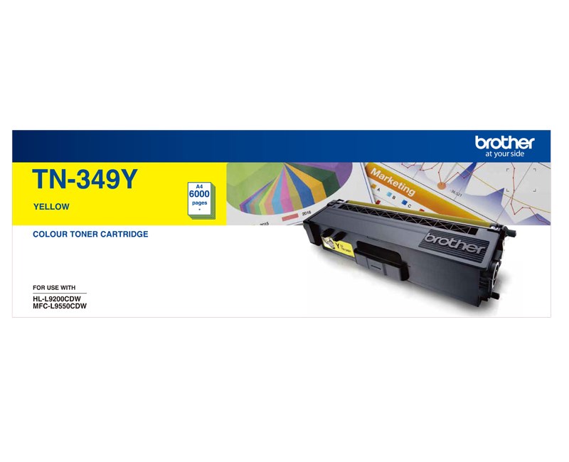BROTHER TN-369Y TN-361BK HL-L8350CDW, MFC-L8600CDW 6000 SAYFA SARI TONER