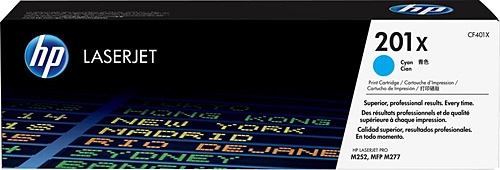 HP SİL - CF401X 201X Yüksek Kapasiteli Camgöbeği Orijinal LaserJet Toner