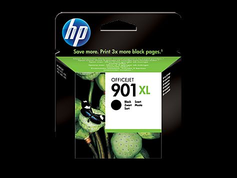 HP CC654A  901XL Officejet Siyah Mürekkep Kartuşu